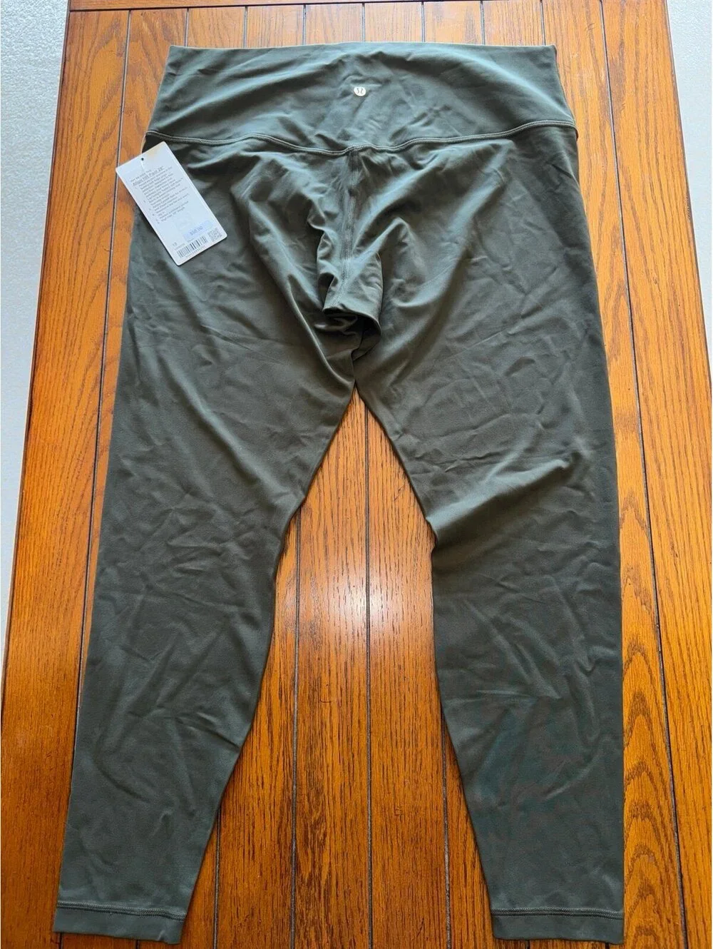 Lululemon Align High Rise 28” Dark Olive Size 18 NWT